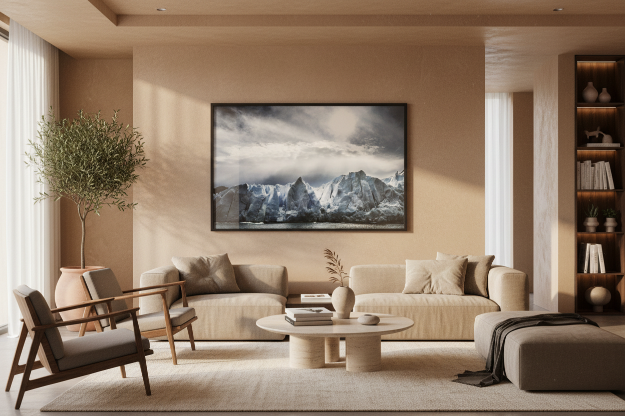 Glacier Grey - interior mockup
